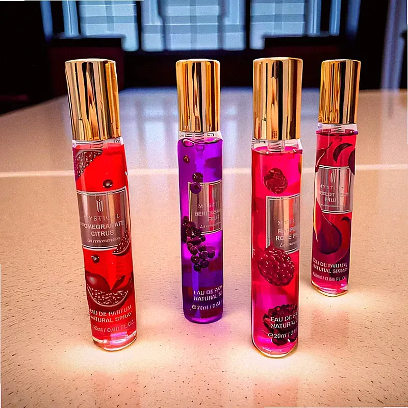 Women's Mini, Perfume Set, Travel Size, Fruity Floral, Long-Lasting, Gift